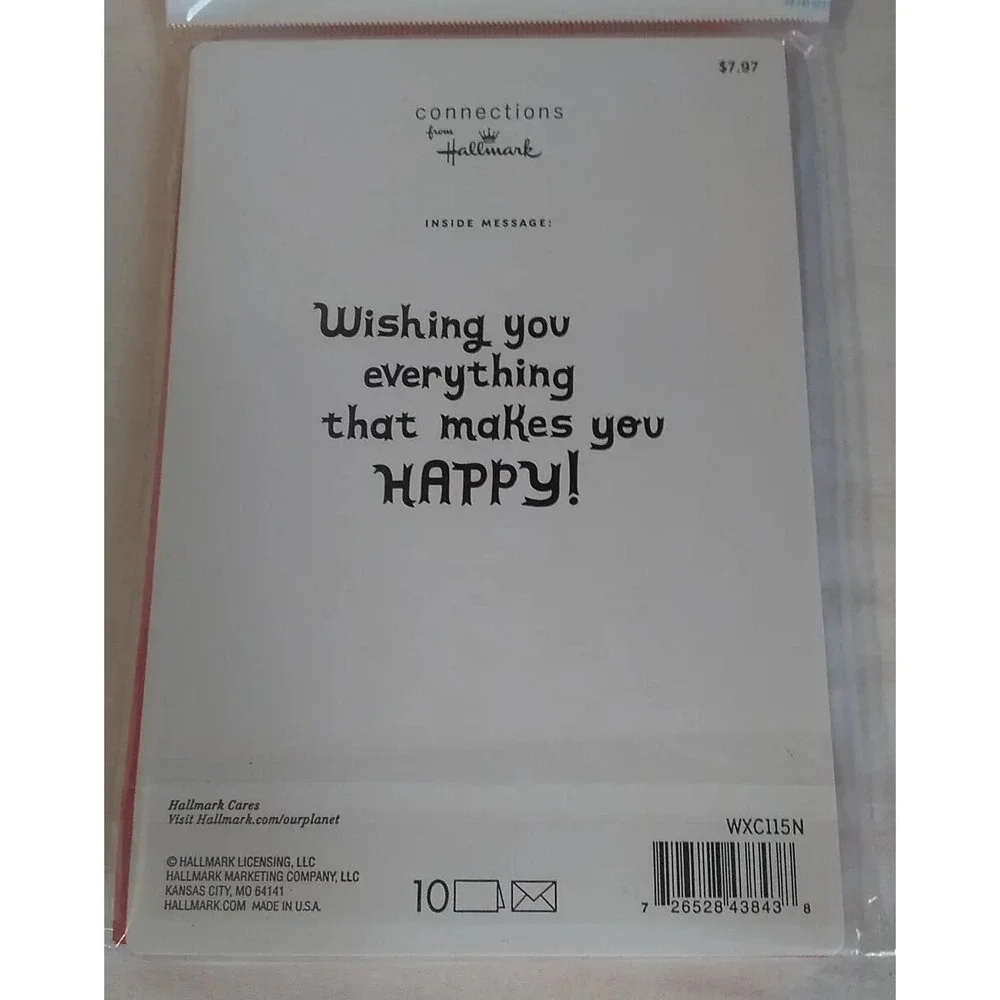 Christmas Cards Envelopes (10)‎ Jolly Season NEW Hallmark Connections